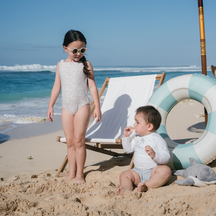 Joey & Mom UPF Protected Swimwear - Blue Breeze