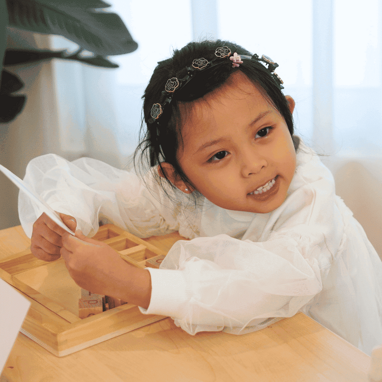 PureDays Wooden Wordament - Malay Extension Kit (1Y+)