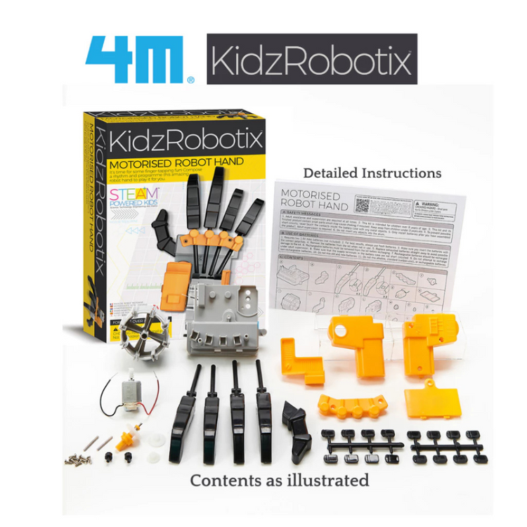 4M KidzRobotix - Motorised Robot Hand (8Y+)