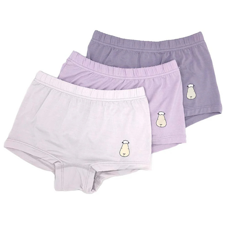 Baa Baa Sheepz Girls Briefs C004-B 3Pcs
