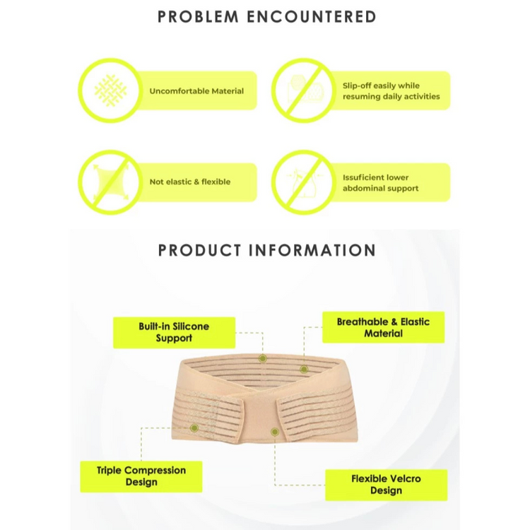 Shapee Hips Wrap Plus+ (FREE SIZE) - postpartum recovery belt, Instant Slimming Hips, Maternity Wear