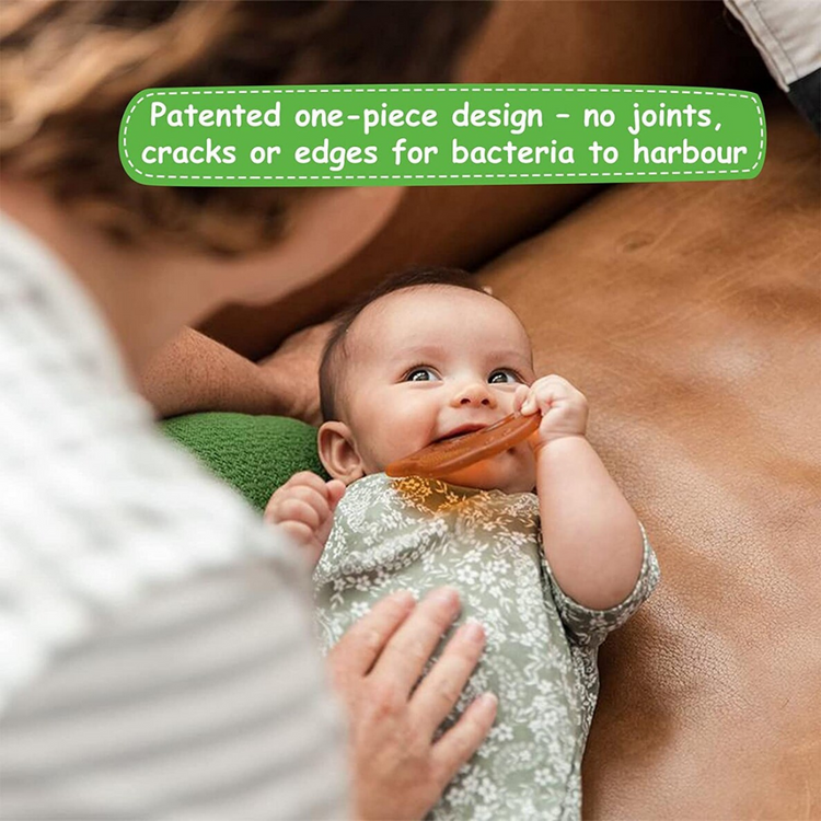 Haakaa Silicone Owl Teether (3m+)
