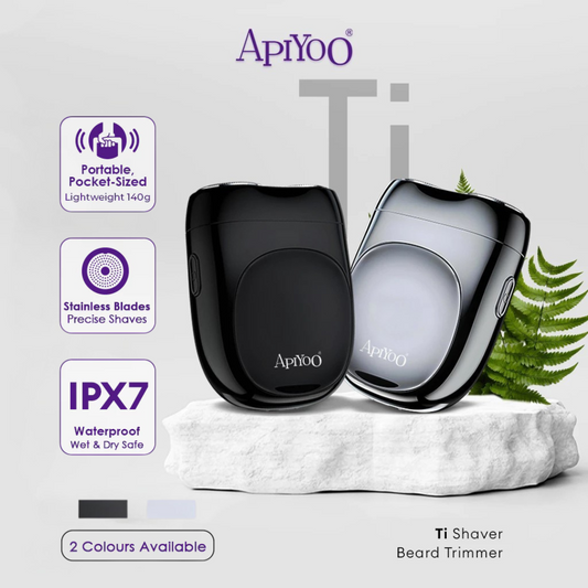ApiYoo Ti Double Head Shaver Portable