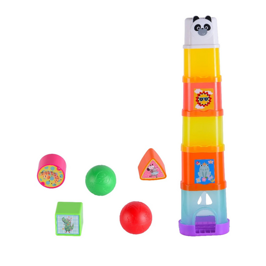 Infunbebe Drop 'n Roll Stacking Blocks (12m+)