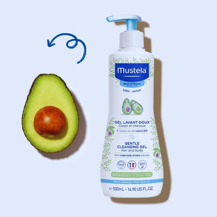Mustela Gentle Cleansing Gel with Avocado (500ml)