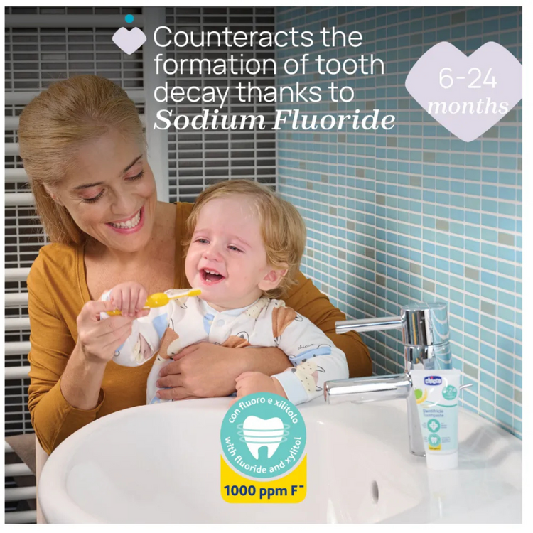Chicco Baby Toothpaste With Fluoride (50ml)