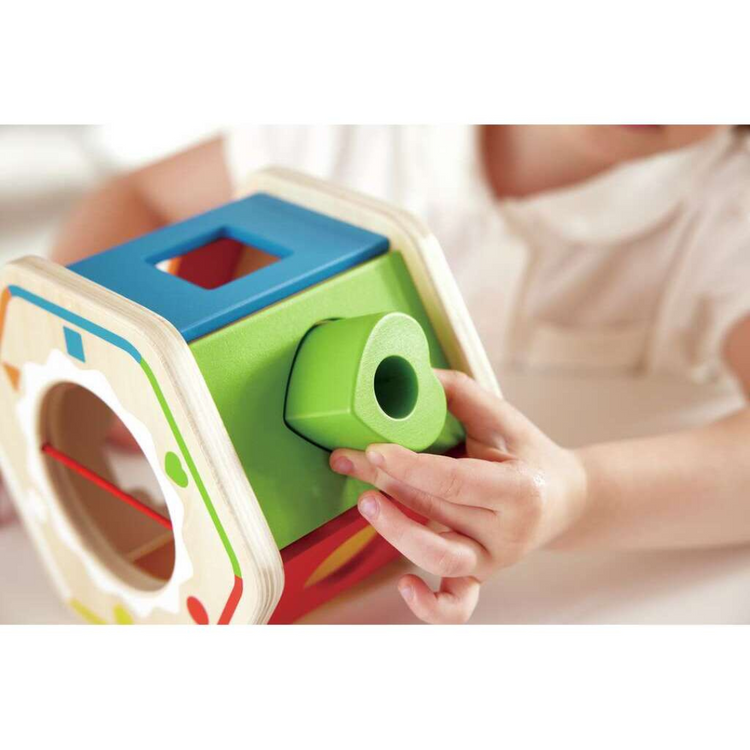 Hape 0516 Wooden Wonder Shape Sorter (1Y+)