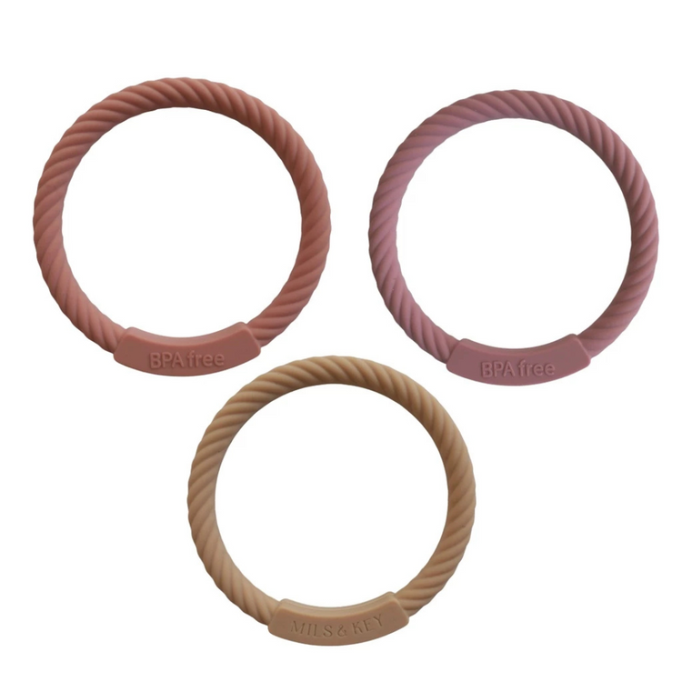 Mils and Key Bracelet Teether (3m+)