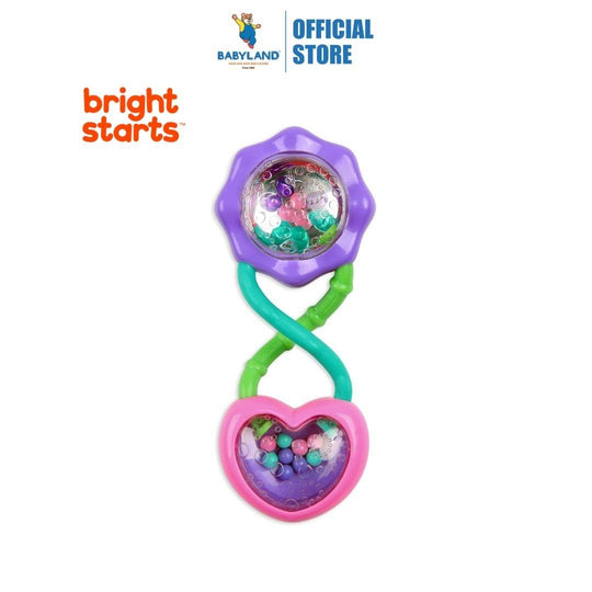 Bright Starts Rattle and Shake Barbell Toy - Pink (3m+)