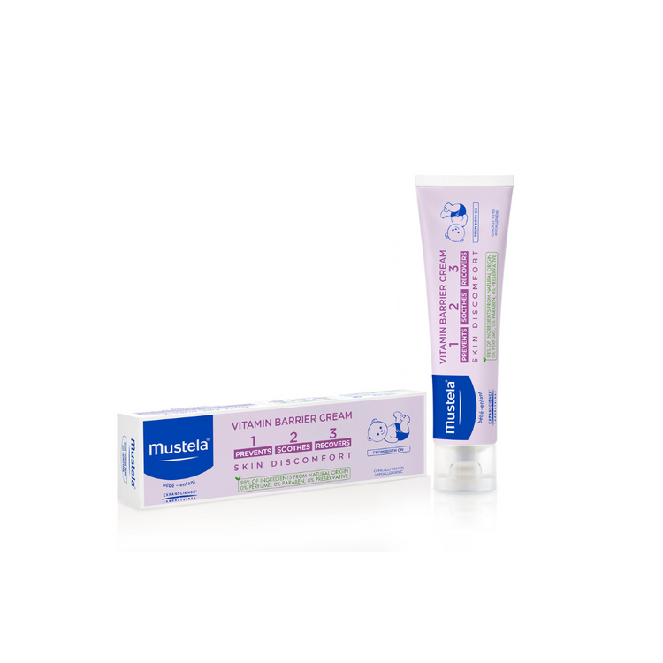 Mustela 123 Vitamin Barrier Cream for All Skin Types (100ML)