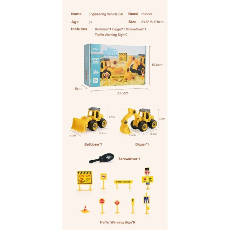 Mideer Magic Sand Play Set