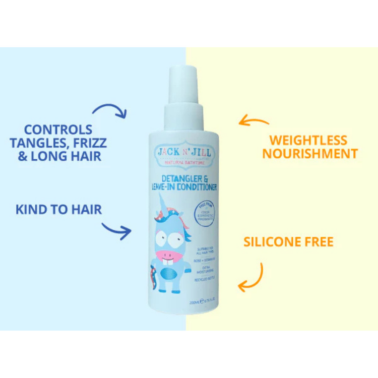 Jack N Jill Detangler & Leave-in Conditioner - Natural 200mL