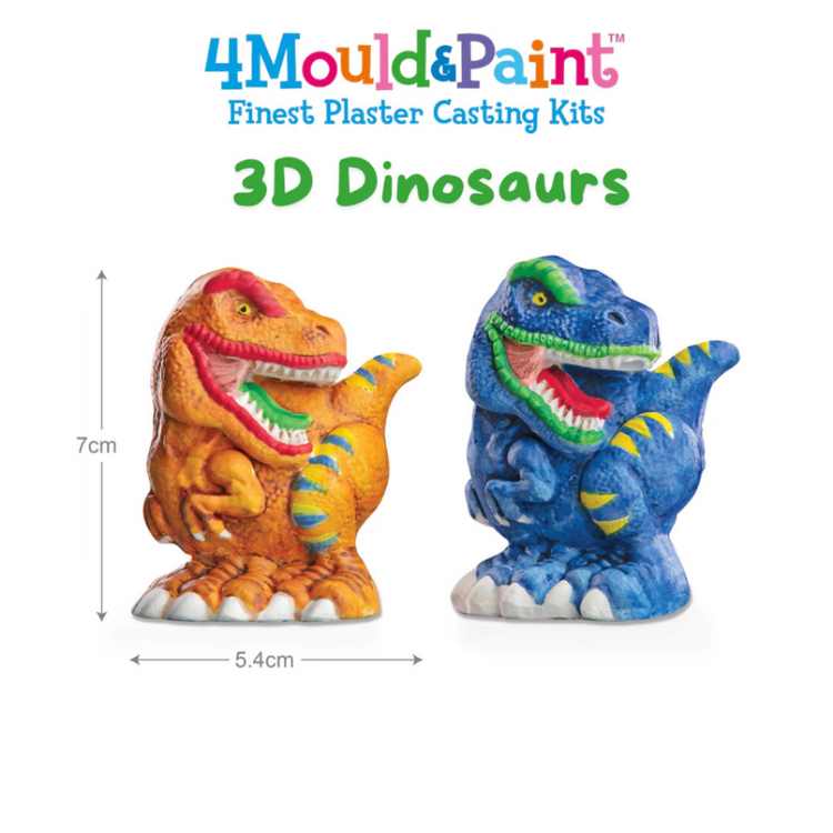 4M Mould & Paint 3D - Dinosaurs (5Y+)