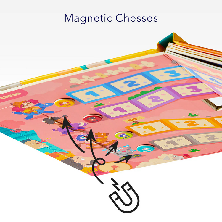 mideer 6-in-1 Portable Board Game Book - Museum Adventures (3Y+)