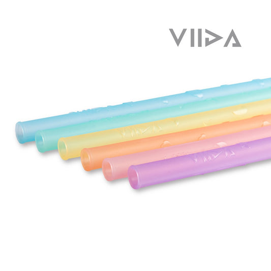 Viida Joy Silicone Straws Set of 6