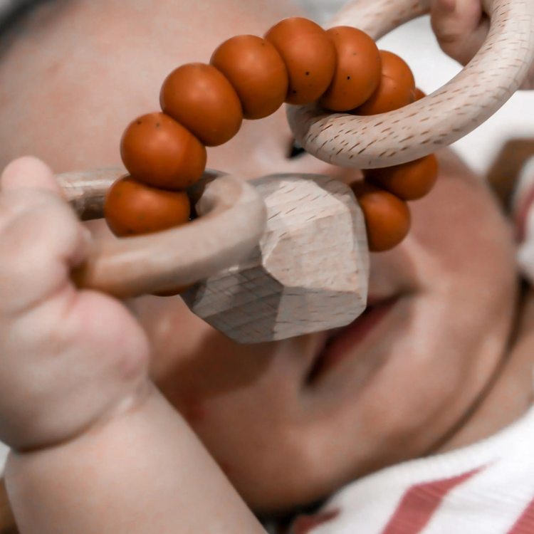 Mils and Key Noah Teething Rattle (3m+)
