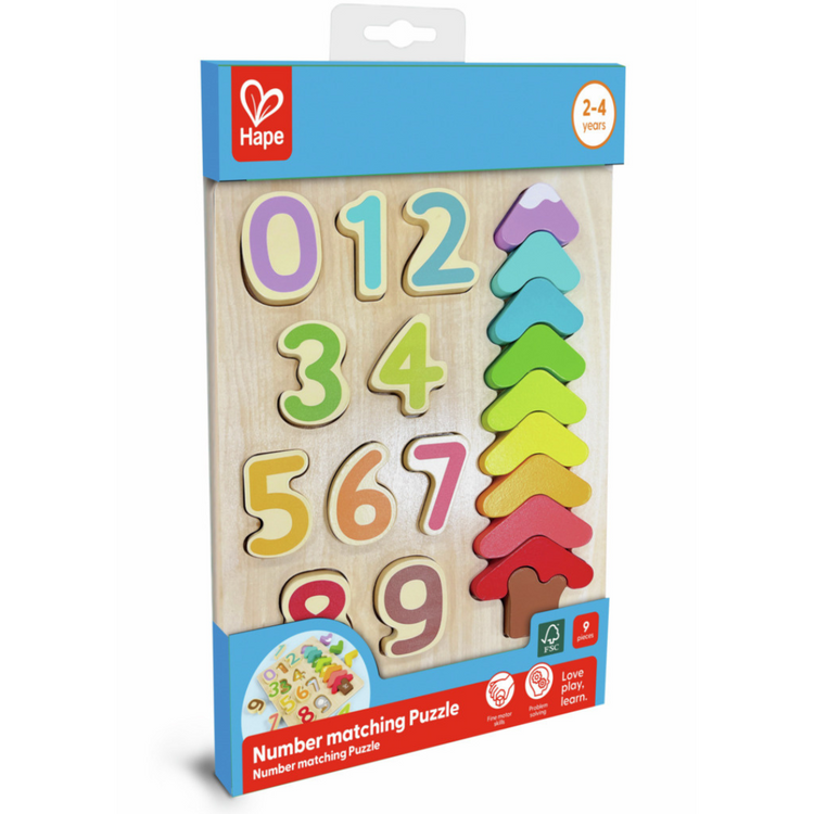 Hape 1657 Colours & Numbers Puzzles (3Y+)