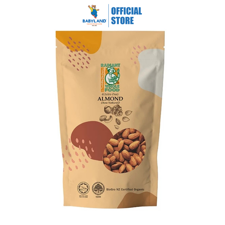 Radiant Natural Almond, Raw (Gluten Free) 200g