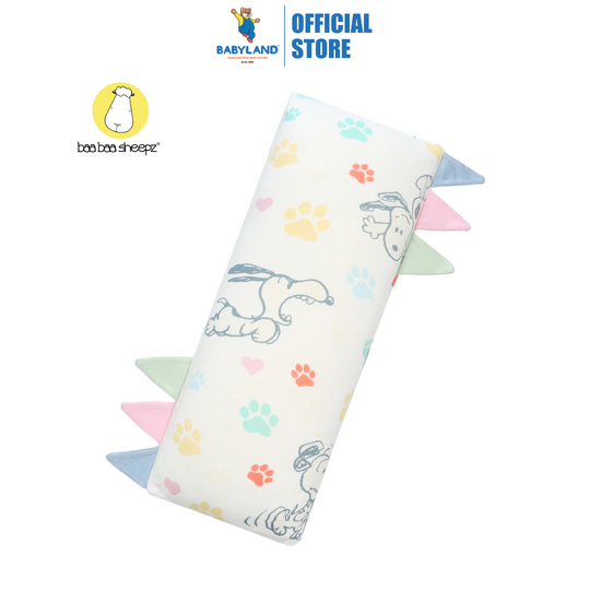 Baa Baa Sheepz Special Edition Head Pillow S01 White - Kids BBSxPeanuts (size 30x47cm)