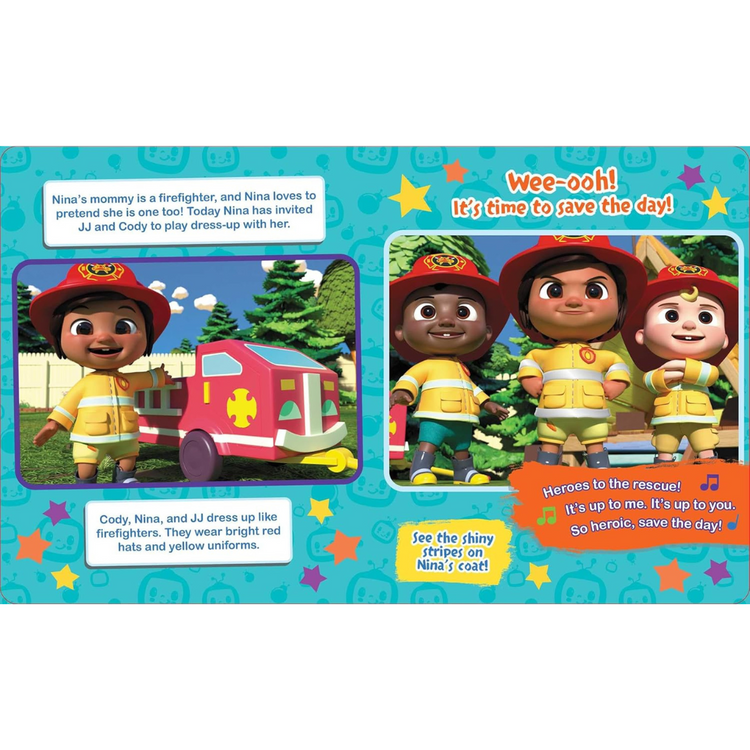 Elm Cocomelon Let's Get Dressed! - A Touch-And-Feel Book