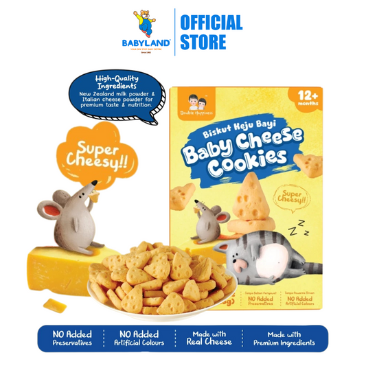Double Happiness Baby Cheese Cookies 100G (12m+)