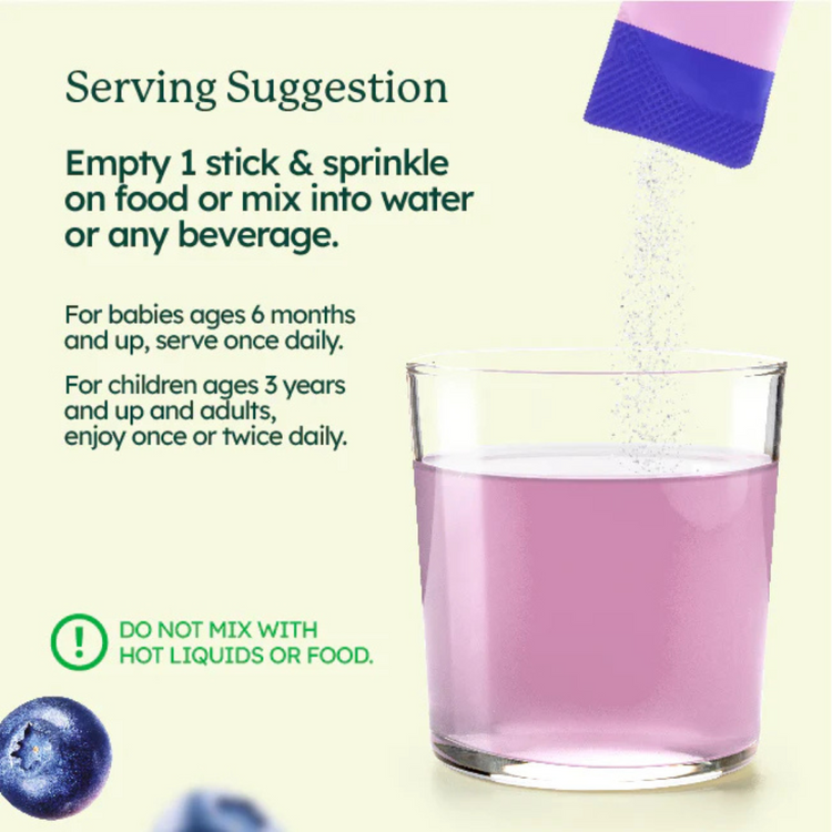 BloomWell Mums & Little Ones Mixed Blueberry Powder + Probiotics
