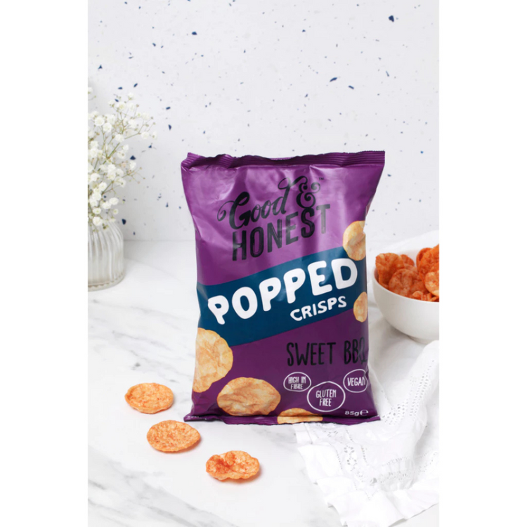 Good & Honest Popped Crisps 75g