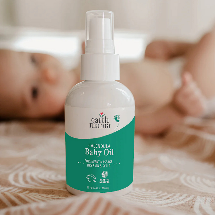 Earth Mama Calendula Baby Oil 120ml