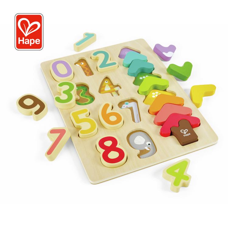 Hape 1657 Colours & Numbers Puzzles (3Y+)