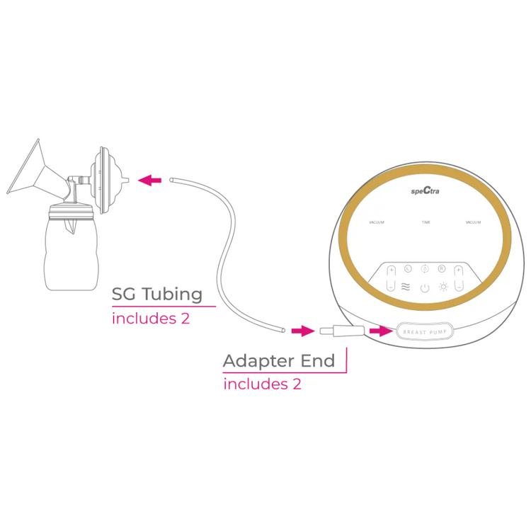 Spectra Replacement Tubing with Adapter End (2pcs)