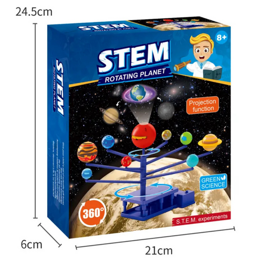DAI Stem Rotating Planet with Projector Function DIY STEM Science Educational Toys (8Y+)