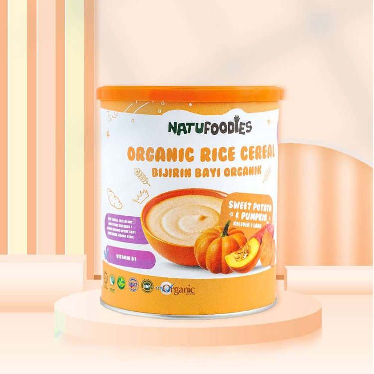 Natufoodies Organic Rice Cereal (200g) (6m+)