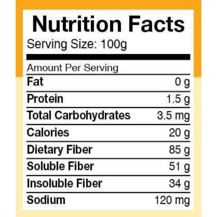 Radiant Psyllium Husk (150g)