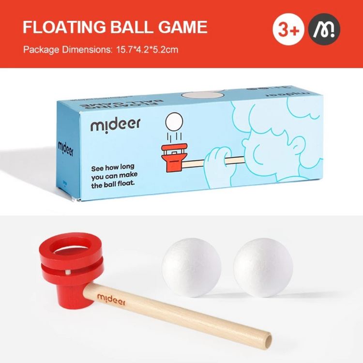 Mideer Floating Ball Game - Red (3Y+)
