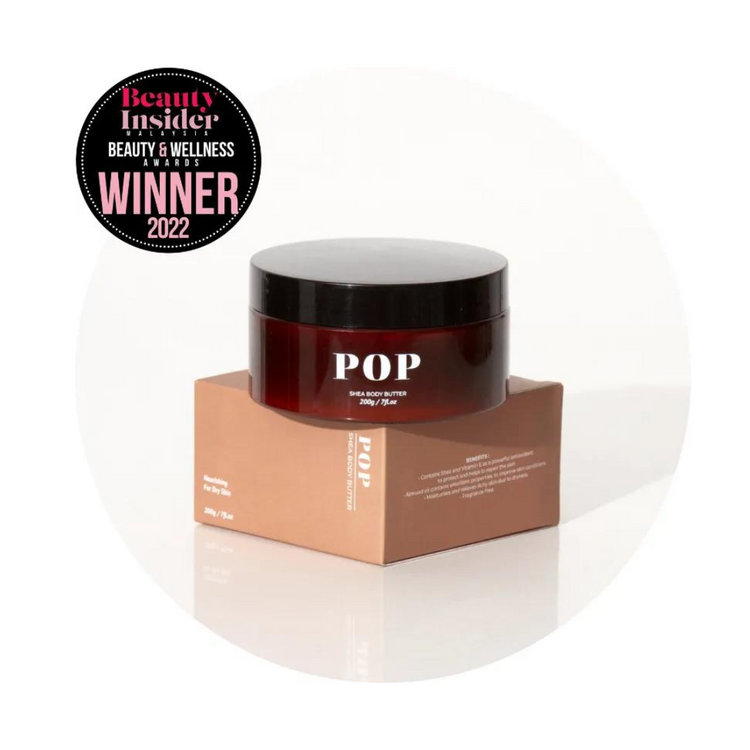 Pop Neutral Shea Body Butter (200g)
