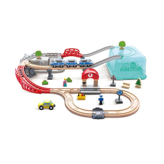 Hape City Train Bucket Set (3y+)