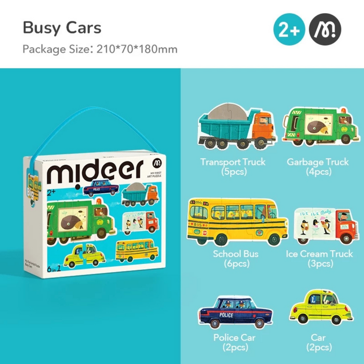 Mideer My First Artist Puzzle for babies (2Y+) - 5 Artist Series designs available