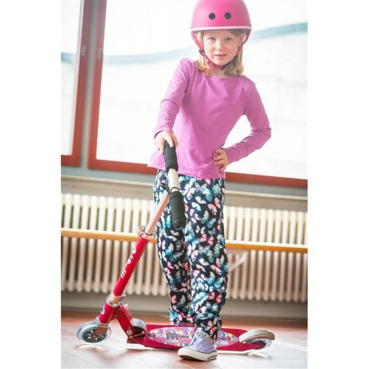 Micro Sprite Floral Dot Raspberry (Special Edition) (5-12 Yrs)