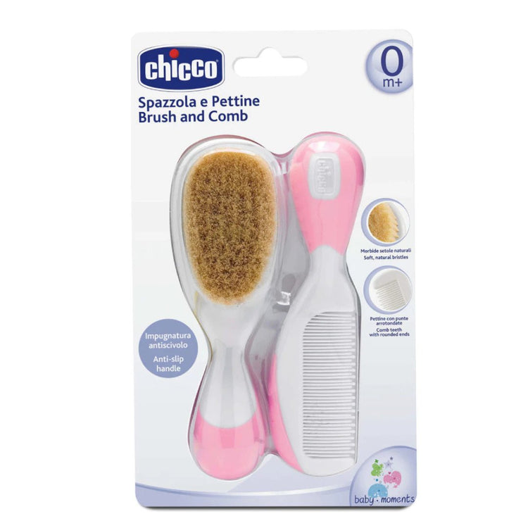 Chicco Baby Brush and Comb Safe Hygiene ( 0m+ )