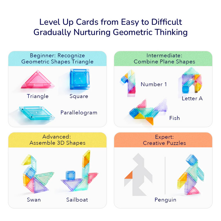 Mideer Magnetic Colorful Tangram (3Y+)