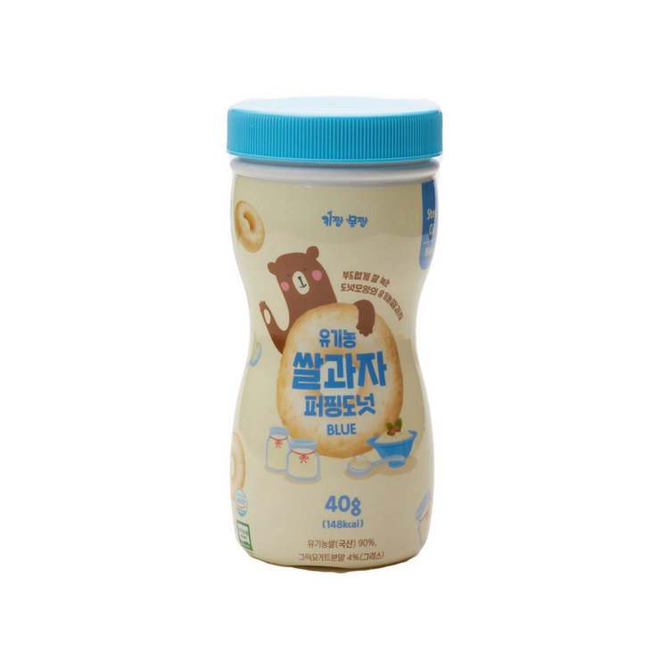 KidzanMomzan Orgainc Rice Puffs 40g (9m+)