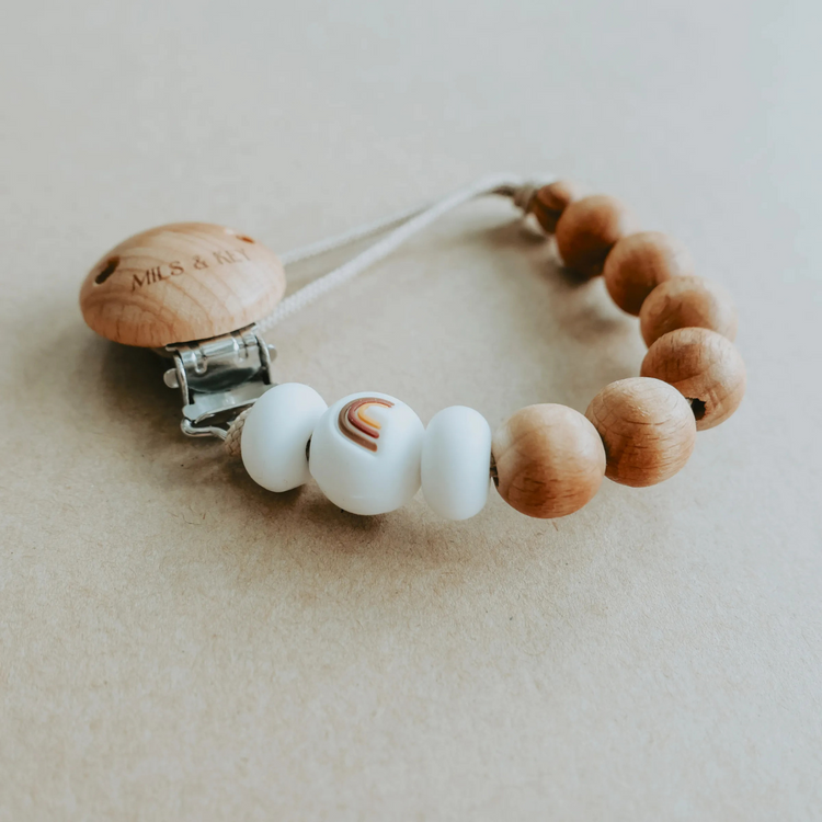 Mils and Key Mirai Pacifier Clips - Multiple Color (0m+)