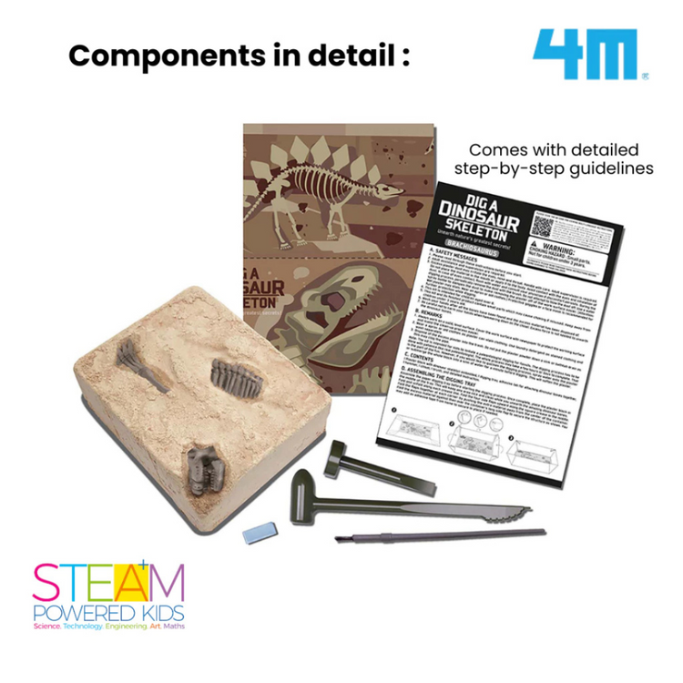 4M KidzLabs - Dig a Brachiosaurus Skeleton (5Y+)