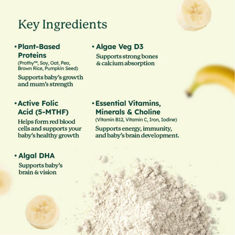 BloomWell Prenatal Plant Protein Shake with DHA, Vitamins & Minerals