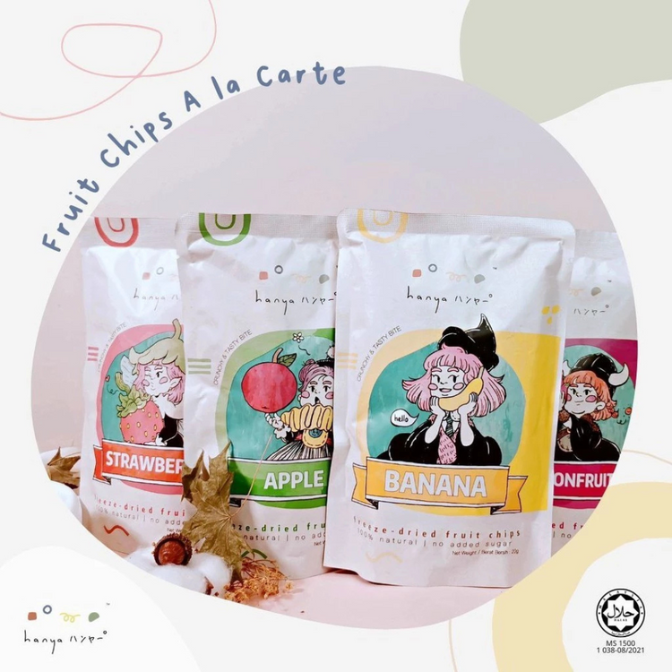 Hanya Freeze Dried Fruit Chips (20g)