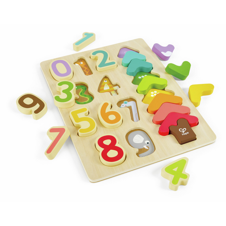 Hape 1657 Colours & Numbers Puzzles (3Y+)