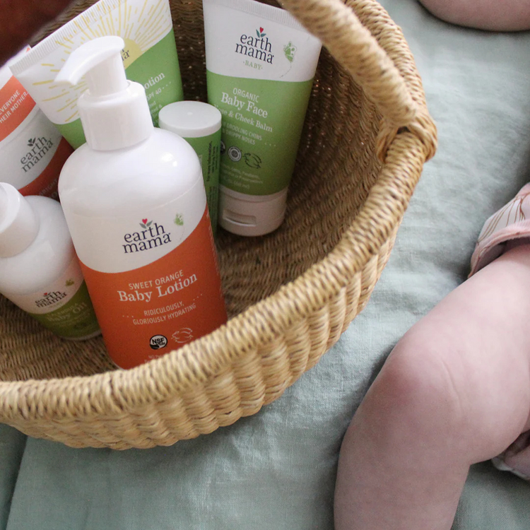Earth Mama Sweet Orange Baby Lotion 240ml
