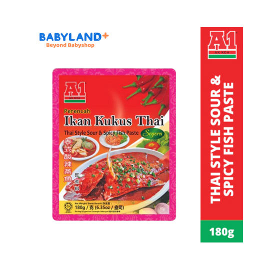 A1 Thai Style Sour & Spicy Fish Paste (180g)