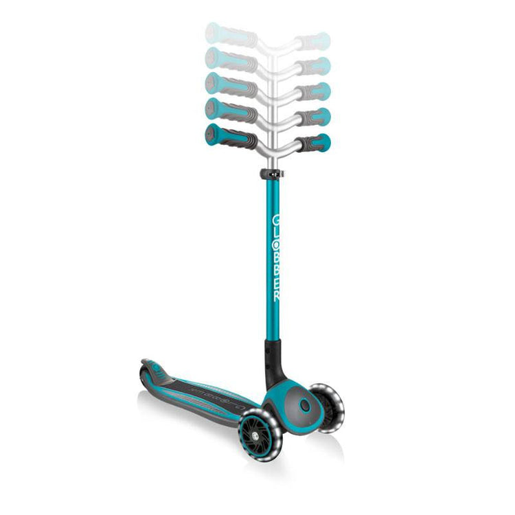 Globber Master Light Scooter Teals (4-14yrs)