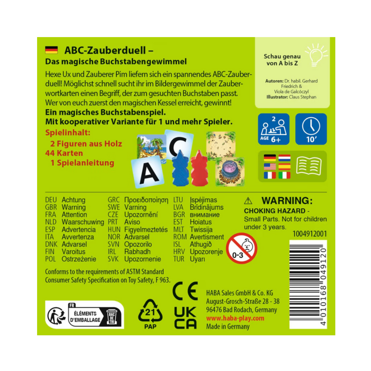 Haba ABC Zauberduell (6yrs+)